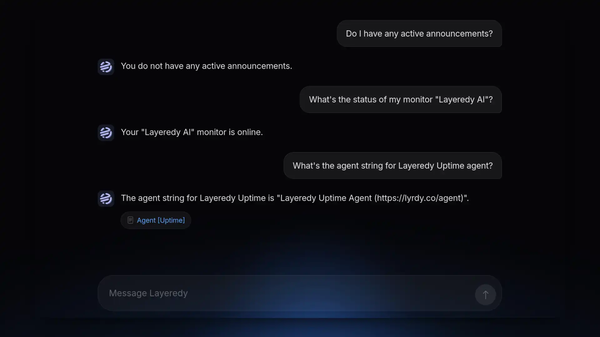 Layeredy Dashboard